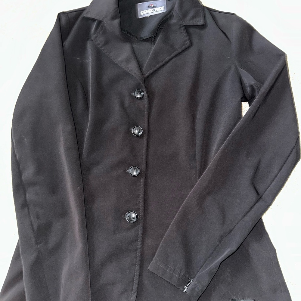 Girls size 16 grand prix show coat
